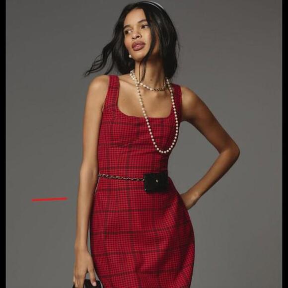 Anthropologie Dresses & Skirts - (28) NWT Anthropologie Bombshell Tweed Midi Dress MSRP $253